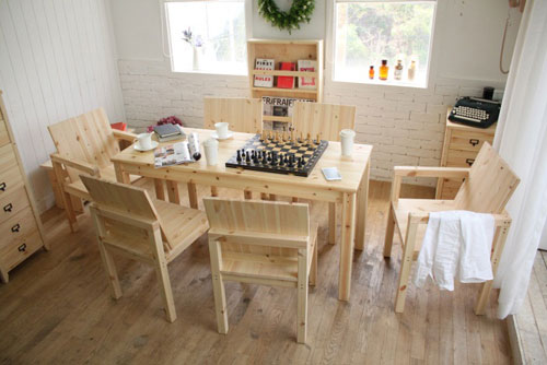 Nội thất đẹp như trong phim Hàn Quốc